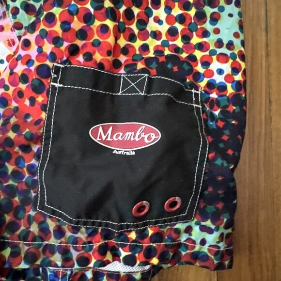 Mambo Auatralia Colorful Board Swimming Trunks/shorts Mens Size Large - Picture 5 of 5